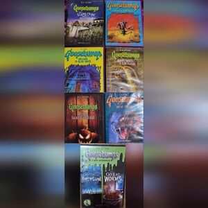 Goosebumps R.L. Stine DVDs 7 Pack Vintage Horror Movies